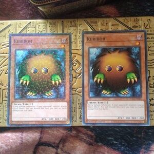 2 Kuriboh Yu-Gi-Oh cards